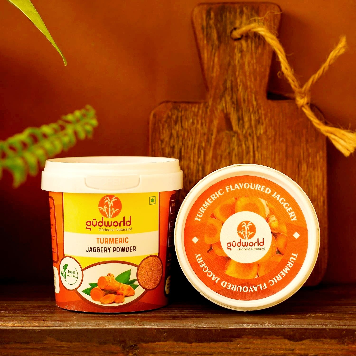Turmeric Jaggery Powder (Pack of 6) gudworld