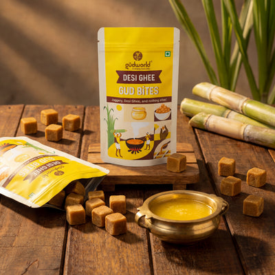 Jaggery Cubes - Buy Natural Gud Bites online - GudWorld – gudworld