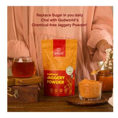 Natural Jaggery Powder 250g I (Pack of 3/6/10)