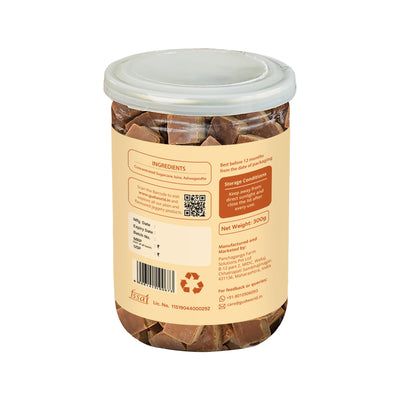 Ashwagandha Gud Bites 300g l Jaggery Cubes infused with real Ashwagandha
