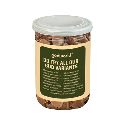 Moringa Gud Bites 300g l Jaggery Cubes infused with real Moringa