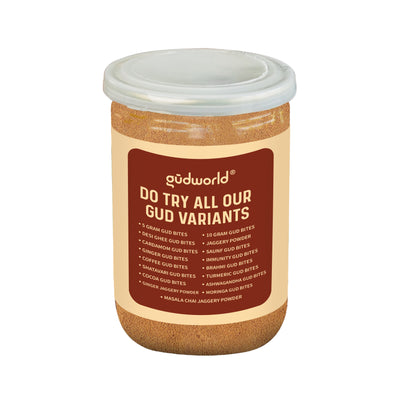 Turmeric Jaggery Powder 300g l Fine Jaggery Powder infused with real Turmeric